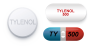 Tylenol药片和胶囊